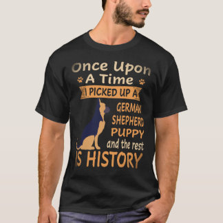 36 私はかつてジャーマンシェパードを拾いました Tシャツ