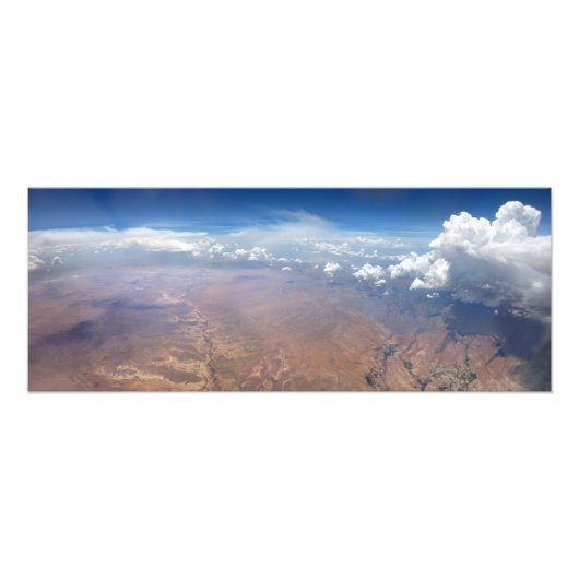 36,000足のユタCloudscape フォトプリント (正面)