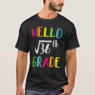 36 Math Teの6年生の分隊新学期ルート Tシャツ