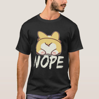 36 Nope - コーギー Tシャツ