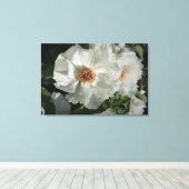 36"x24"ツリー牡丹 キャンバスプリント (インサイチュ (ウッドフロア))