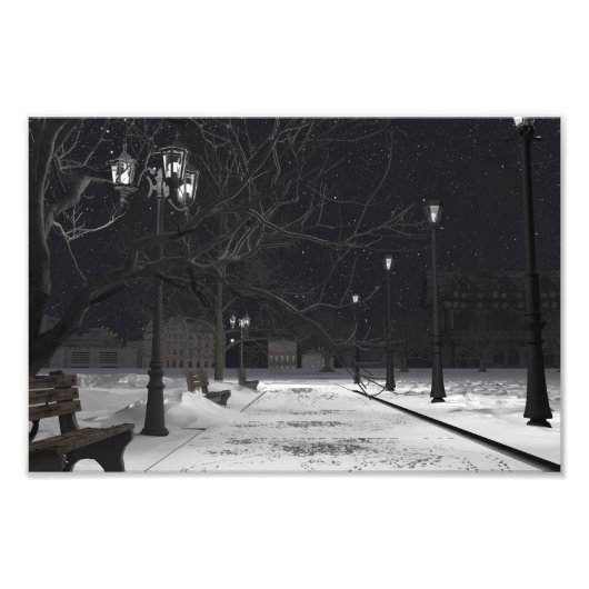 36"x24"紙ポスターと"City Park"画像 フォトプリント (正面)