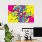 36"x24" CHIエネルギーポータルプリント ポスター (ホームオフィス)