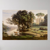 36 x 24インチヴィンテージウォールアートランドスケープ ポスター (正面)