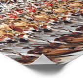 36" x 24" "パピー遊ズ" 3D魔法アイ® ポスター (角)