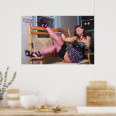 36" x 24" Chrisy Kittens Say Cheese ポスター (キッチン)