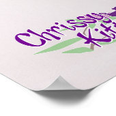 36" x 24" Chrisy Kittens Tall Drink Of Water ポスター (角)