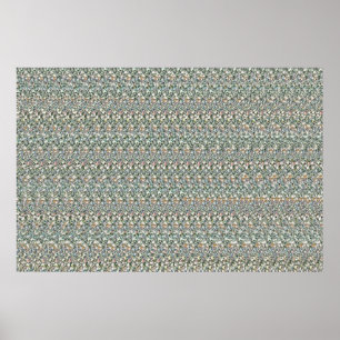 36" x 24" "Financial Vision" 3D魔法Eye® ポスター