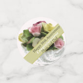 36th 結婚s Anniversaryボーン中国編集可能 コンフェッティ (スモール正面)