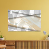 36x24インチSandy Tornado Trend抽象芸術アートベージュ キャンバスプリント (インサイチュ (リビング))