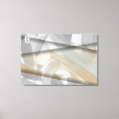 36x24インチSandy Tornado Trend抽象芸術アートベージュ キャンバスプリント (正面)
