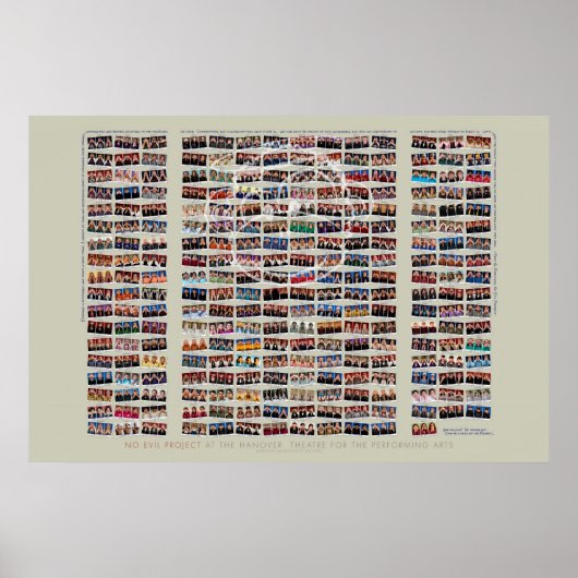 36x24 No Evil Project @ The Hanover Theater Poster ポスター (正面)