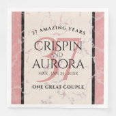 37エレガントth Alabasterの結婚記念日 (正面)