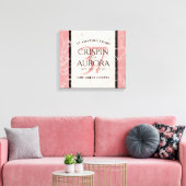 37エレガントth Alabasterの結婚記念日 キャンバスプリント (インサイチュ (リビング))