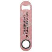 37エレガントth Alabasterの結婚記念日 スピード栓抜き (裏面)