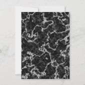 37エレガントth Alabasterの結婚記念日 セーブザデート (裏面)