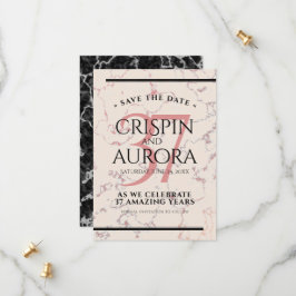 37エレガントth Alabasterの結婚記念日 セーブザデート