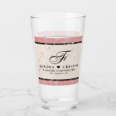 37エレガントth Alabasterの結婚記念日 タンブラーグラス (裏面)