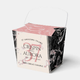 37エレガントth Alabasterの結婚記念日 フェイバーボックス