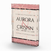 37エレガントth Alabasterの結婚記念日 フォトブロック (右)