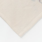 37エレガントth Alabasterの結婚記念日 フリースブランケット (角)