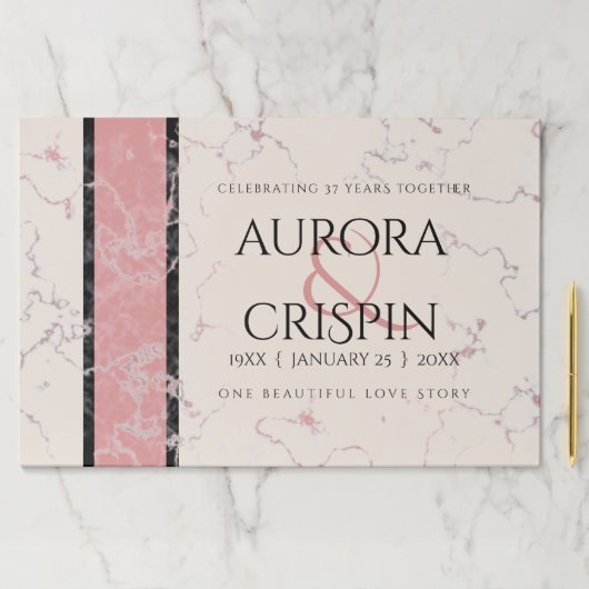 37エレガントth Alabasterの結婚記念日 ペーパーパッド (インサイチュ)