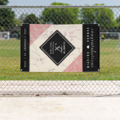 37エレガントth Alabasterの結婚記念日 横断幕 (インサイチュ)