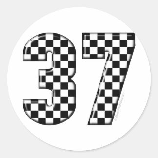 37オートレース番号 ラウンドシール