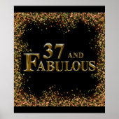 37歳の誕生日 ポスター (正面)