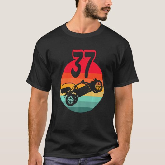 37誕生日I Racing Gaming I Remote Control Rc Tシャツ (正面)