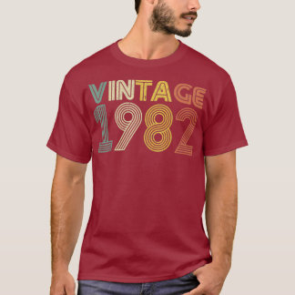 37誕生日Tシャツギフトヴィンテージ1982男性 Tシャツ