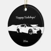 370Z圧延の打撃のクリスマスオーナメント セラミックオーナメント (左)