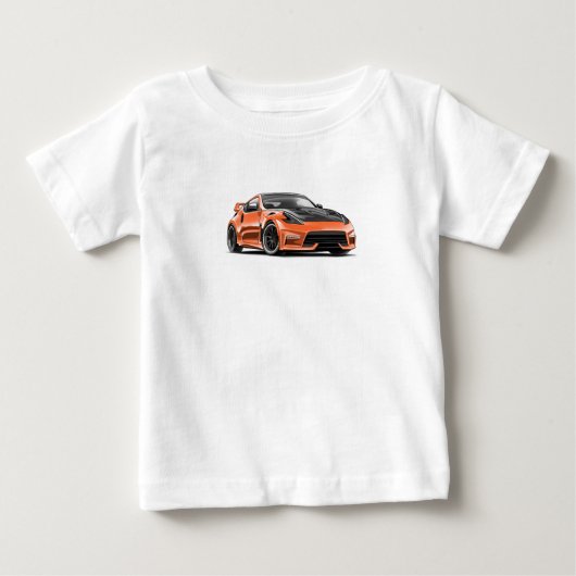 370Z ドローイング ベビーTシャツ (正面)