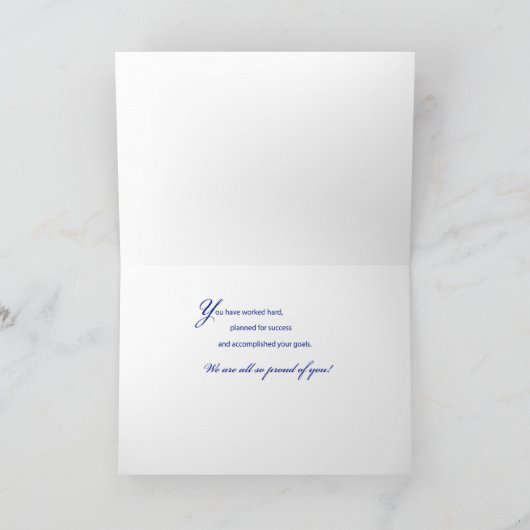 3727娘の卒業言葉 カード (内部)