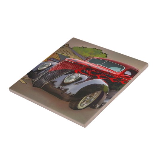 372B - 1937年のフォード タイル (側面)