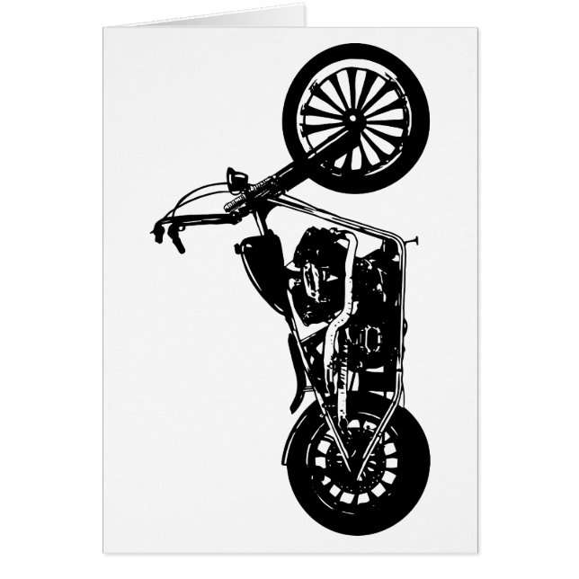 374チョッパーバイク (正面)