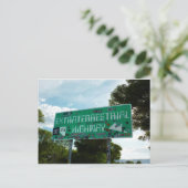 375号線陸外高速道路葉書 ポストカード (スタンド正面)