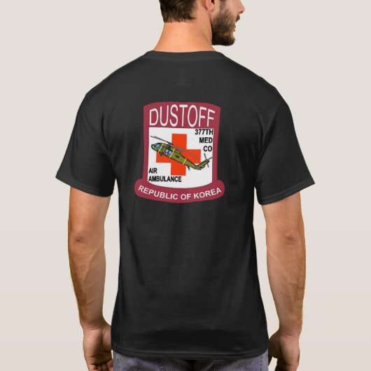 377th Med Co Air Amvanel, ROK Tシャツ (裏面)