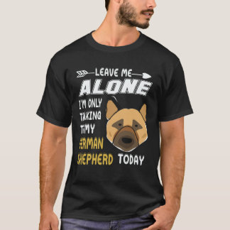 37 私にドイツ語を話しかけないでください シェパードと話しているだけです Tシャツ