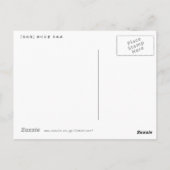 37. 赤坂宿, 広重 ポストカード (裏面)