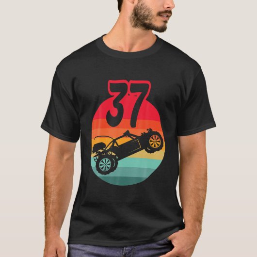 37Th Birthday I Racing Gaming I Remote Control RC Tシャツ (正面)