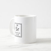 38ストロンチウム コーヒーマグカップ (正面左)