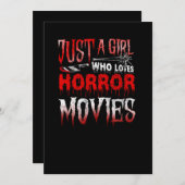 38ホラー映画ホラー映画が好きな女の子だけ セーブザデート (正面/裏面)