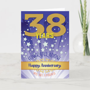38年リカバリ記念日はっきりした数値 カード