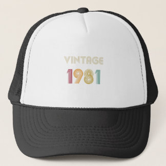 38年38誕生日ギフトヴィンテージ1981 キャップ