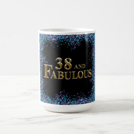 38歳の誕生日 コーヒーマグカップ (中央)