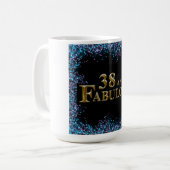 38歳の誕生日 コーヒーマグカップ (正面左)