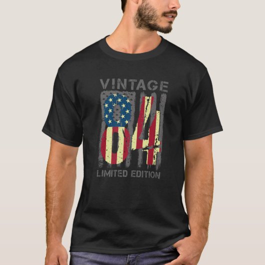 38歳ヴィンテージ1984 38番目の誕生日装飾 Tシャツ (正面)