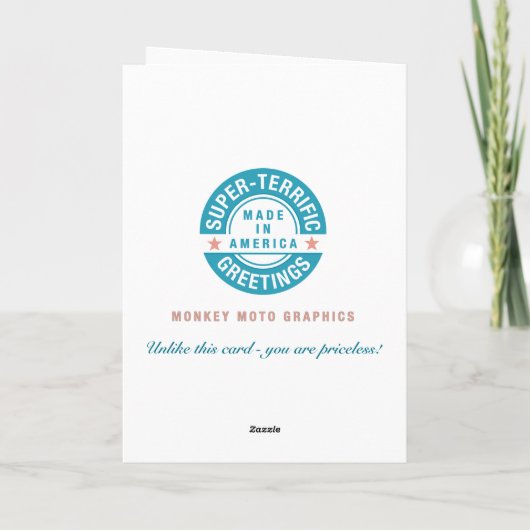 38番目おもしろいの誕生日 カード (裏面)