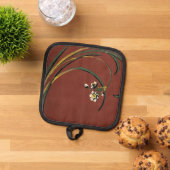 #38装飾日本のとオーナメント1902 鍋敷き (トップダウン)